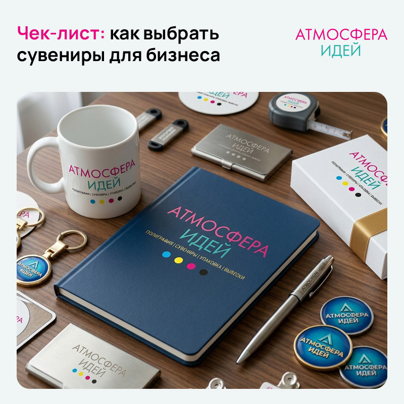 Чек-лист: как выбрать сувениры для бизнеса в Москве